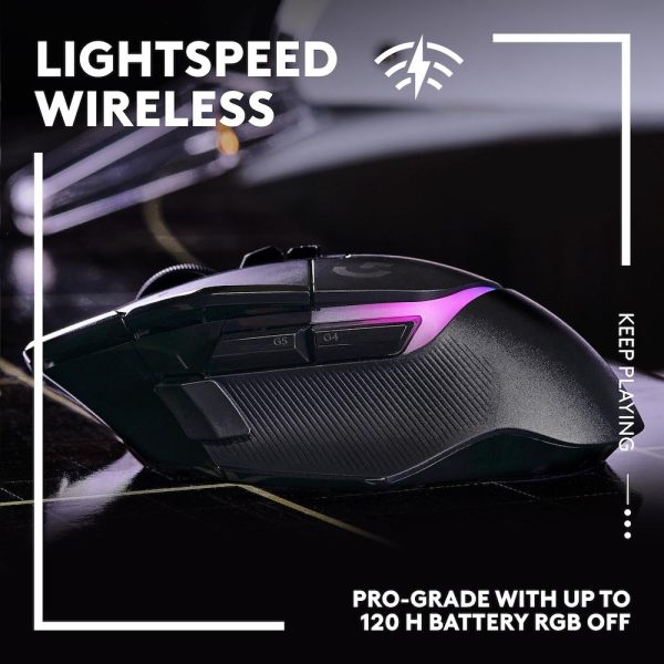 Геймърска мишка Logitech G502 X Plus Black Lightsync RGB 3