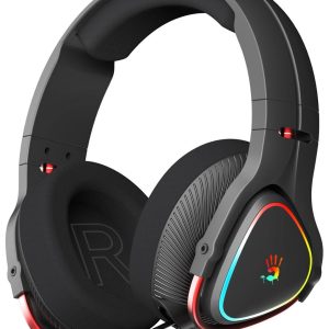 Геймърски безжични слушалки A4TECH Bloody MR710, Bluetooth v5.0, 2.4Ghz, RGB, Микрофон, Черен 1