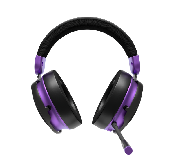 Геймърски безжични слушалки Dark Project Sono Wireless - Black/Violet 3