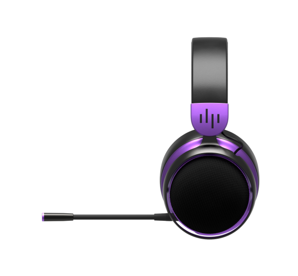 Геймърски безжични слушалки Dark Project Sono Wireless - Black/Violet 6
