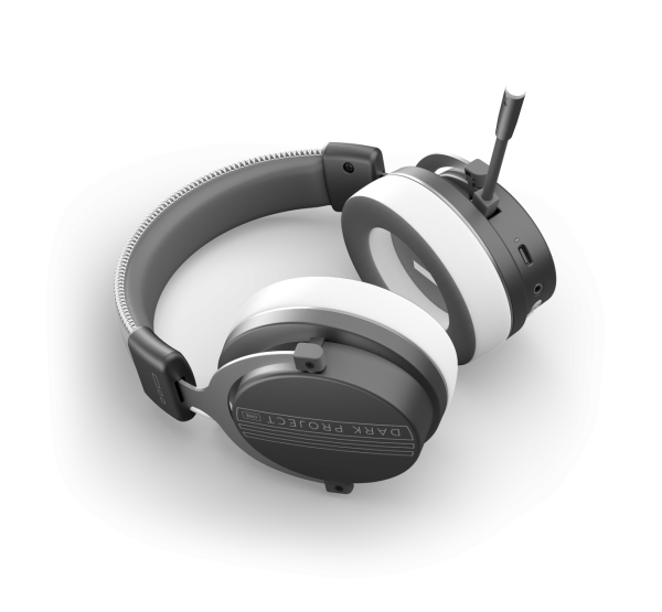 Геймърски безжични слушалки Dark Project Vexo Wireless - Gray 8