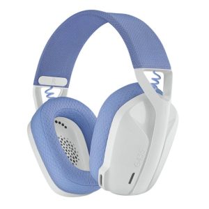 Геймърски безжични слушалки Logitech G435 Lightspeed Wireless, Микрофон, Бял 1