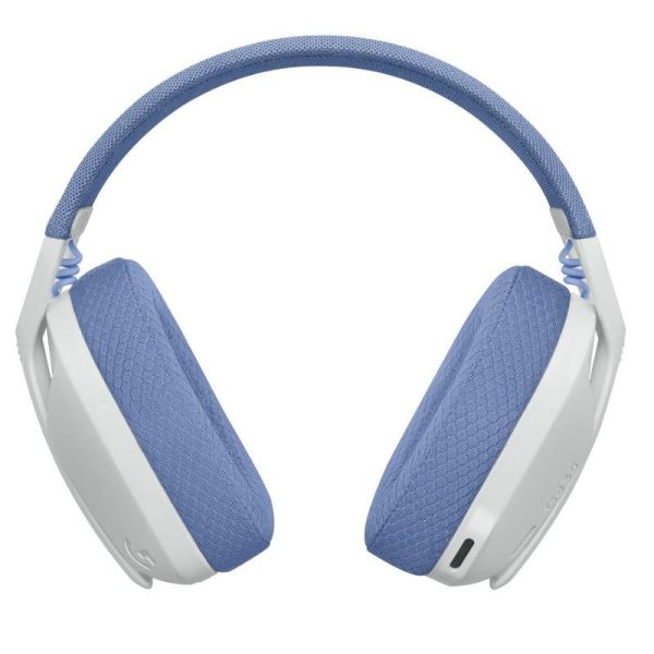 Геймърски безжични слушалки Logitech G435 Lightspeed Wireless, Микрофон, Бял 3