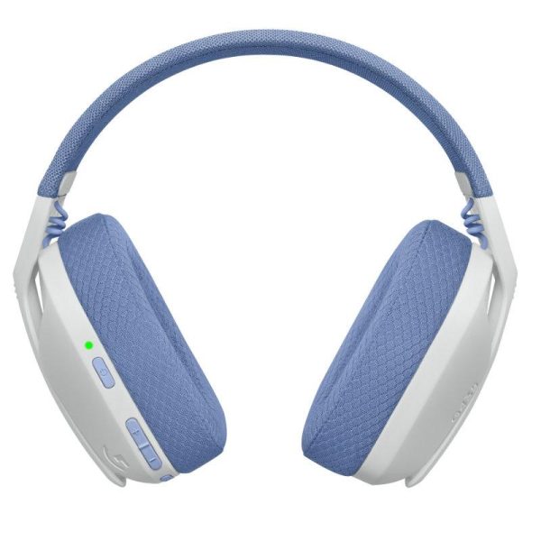 Геймърски безжични слушалки Logitech G435 Lightspeed Wireless, Микрофон, Бял 4
