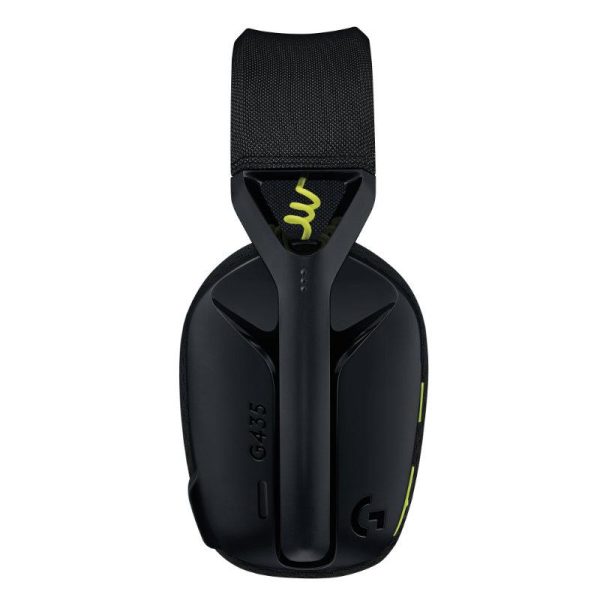 Геймърски безжични слушалки Logitech G435 Lightspeed Wireless, Микрофон, Черни 5