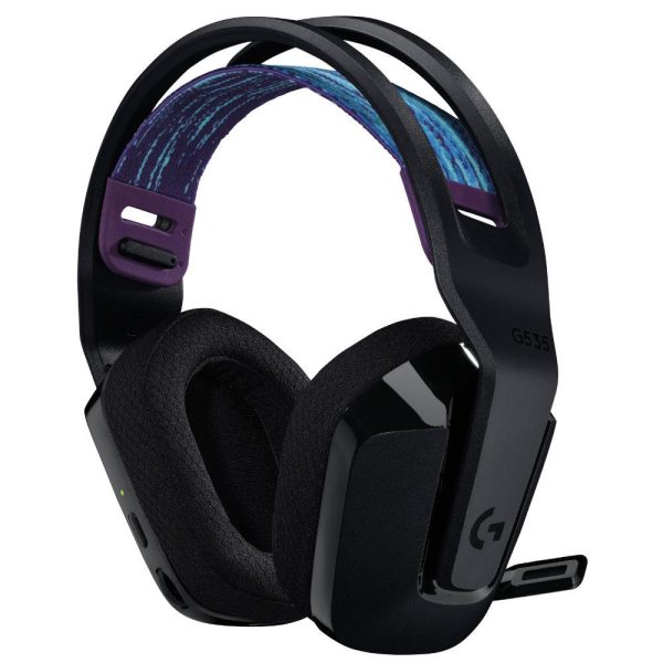 Геймърски безжични слушалки Logitech G535 Lightspeed Wireless, Микрофон, Черни 2