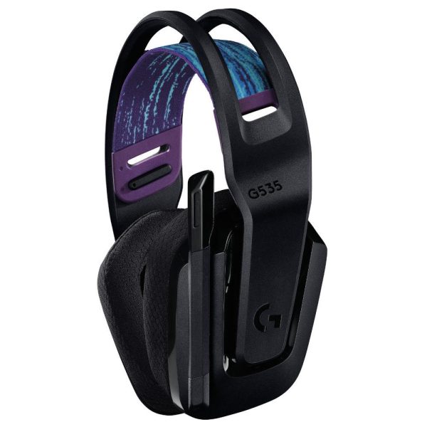 Геймърски безжични слушалки Logitech G535 Lightspeed Wireless, Микрофон, Черни 3