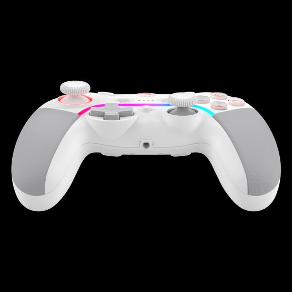 Геймърски контролер A4tech Bloody GPW70, Жичен и безжичен, RGB, Бял 3