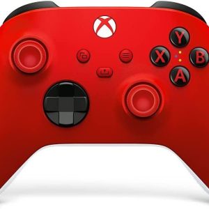 Геймърски контролер Microsoft, За Xbox, Безжичен, Червен 1