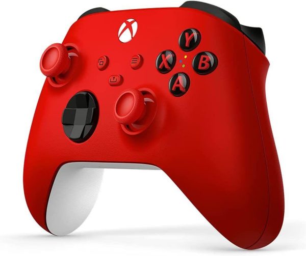 Геймърски контролер Microsoft, За Xbox, Безжичен, Червен 2