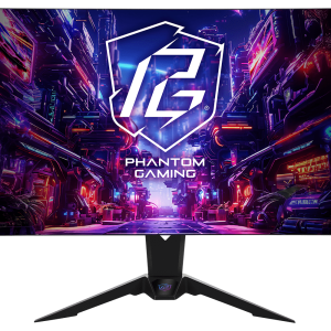 Геймърски Монитор ASRock PGO32UFS 32" OLED Dual Mode UHD/FHD 240/480Hz, 0.3ms 1