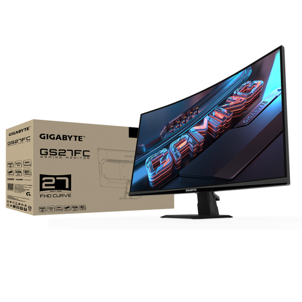Геймърски Монитор Gigabyte GS27FC, 27" VA FHD, 180Hz, 1ms 8