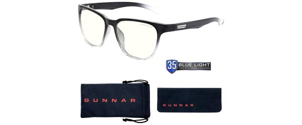 Геймърски очила GUNNAR Berkeley Onyx Fade, Clear, Черен 4