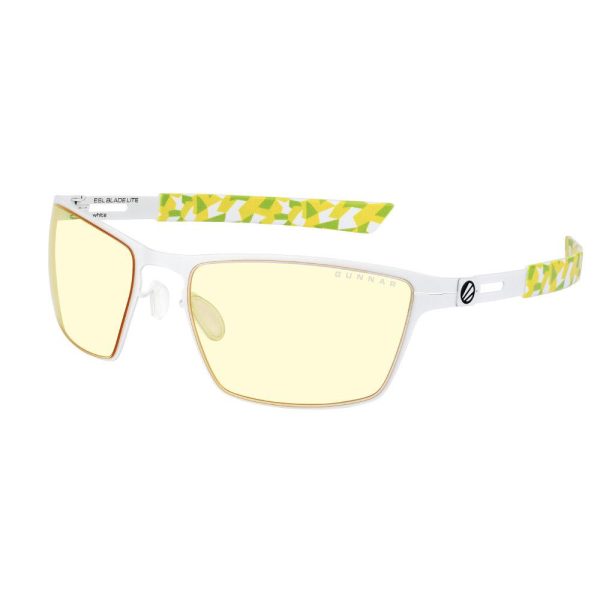 Геймърски очила GUNNAR ESL Blade Lite White, Amber Natural, Бели 1