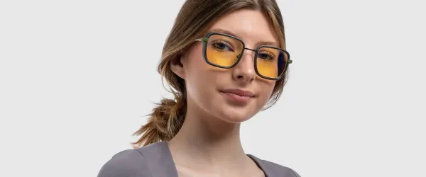 Геймърски очила GUNNAR Fallout Vault 33 Gunmetal/Olive - Amber 3