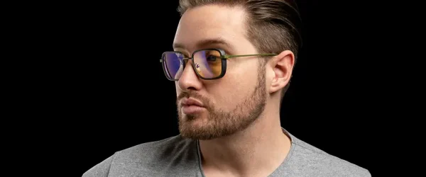 Геймърски очила GUNNAR Fallout Vault 33 Gunmetal/Olive - Amber 4