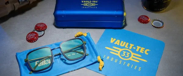 Геймърски очила GUNNAR Fallout Vault 33 Gunmetal/Olive - Amber 6