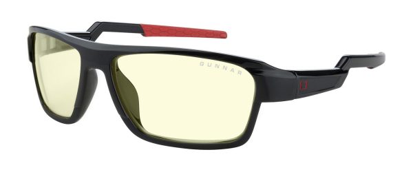 Геймърски очила GUNNAR Lightning Bolt Base Onyx, Amber 1