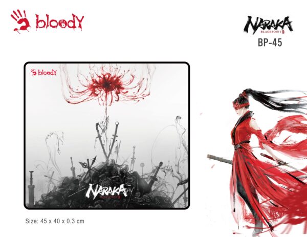 Геймърски пад A4 Bloody BP-45 Naraka, M размер, 450 x 500 x 3mm 1