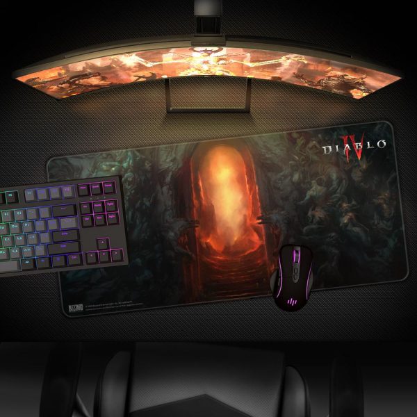 Геймърски пад Diablo IV - Gate of Hell, XL 3