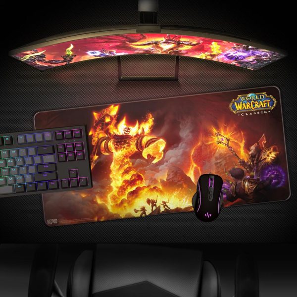 Геймърски пад World of WarCraft Classic - Ragnaros, XL 3