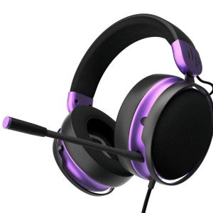 Геймърски слушалки Dark Project Sono Wired - Black/Violet 1
