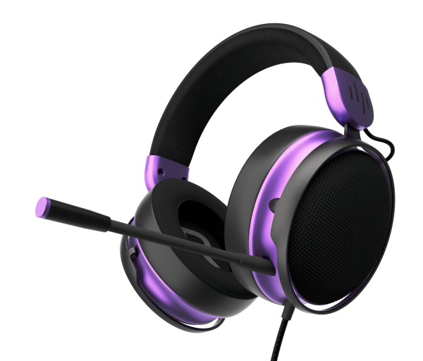 Геймърски слушалки Dark Project Sono Wired - Black/Violet 1
