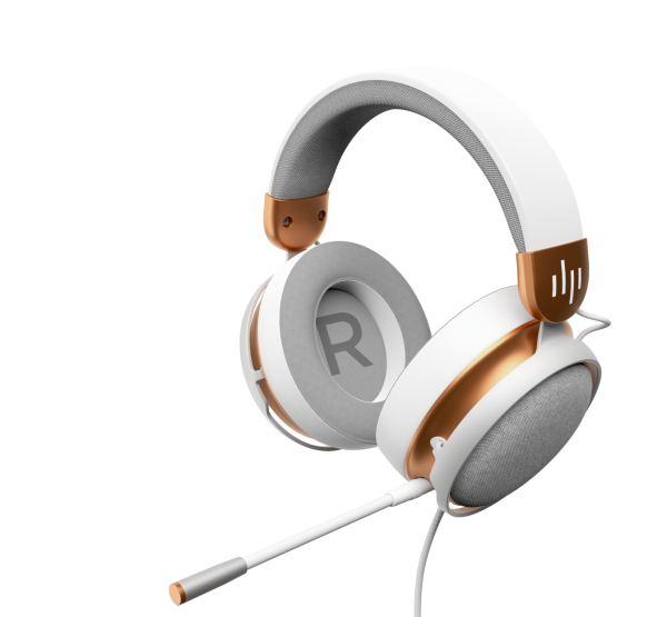 Геймърски слушалки Dark Project Sono Wired - White/Gold 2