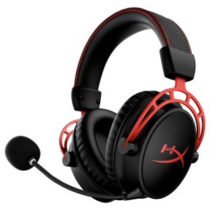 Геймърски слушалки HyperX Cloud Alpha Wireless, Черен/Червен 1