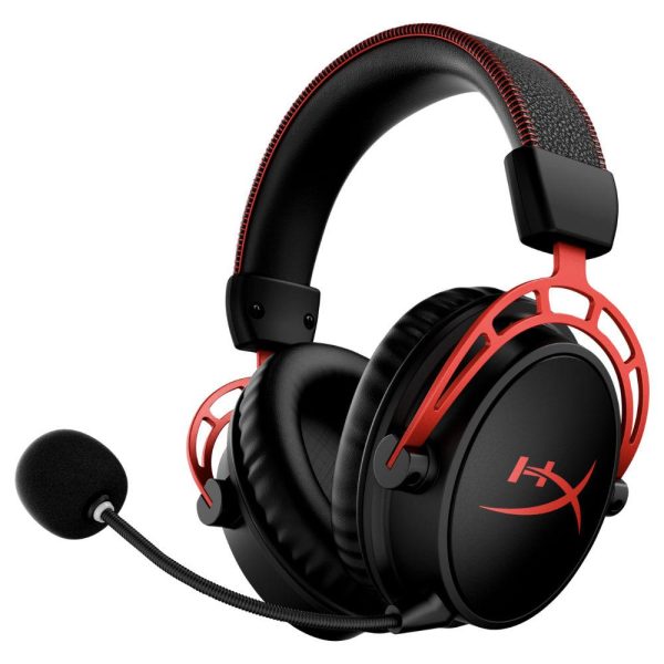 Геймърски слушалки HyperX Cloud Alpha Wireless, Черен/Червен 1