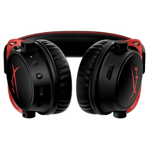 Геймърски слушалки HyperX Cloud Alpha Wireless, Черен/Червен 3
