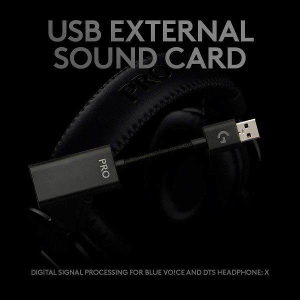 Геймърски слушалки Logitech PRO X 7