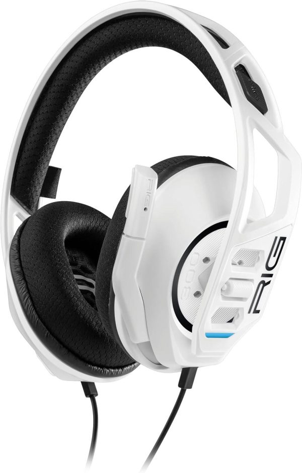 Геймърски слушалки Nacon RIG 300 PRO HS - Бяло 1