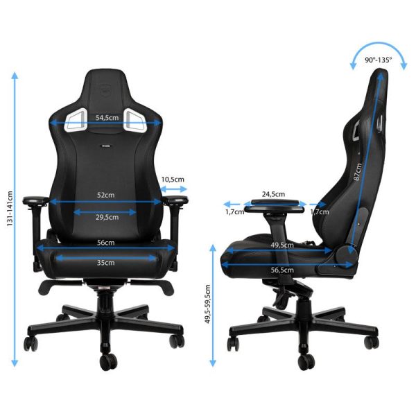 Геймърски стол noblechairs EPIC, Black Edition 4