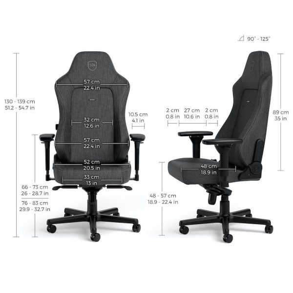 Геймърски стол noblechairs HERO TX, Grey 6
