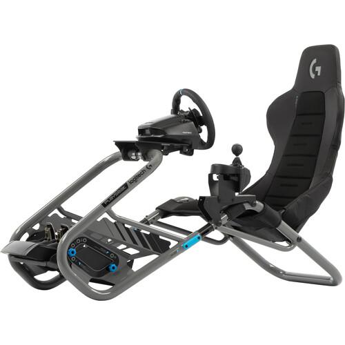 Геймърски стол Playseat Trophy Logitech G Edition, Сив 6