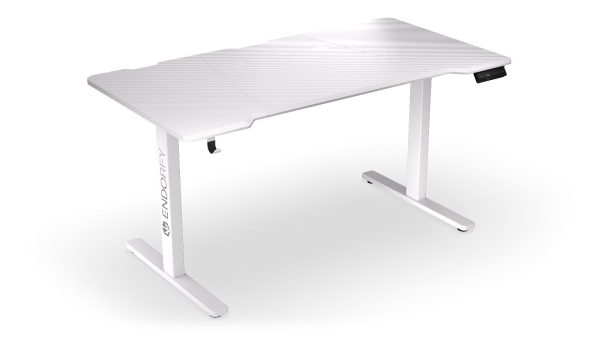 Геймърско бюро ENDORFY - Atlas L Electric - Onyx White 2