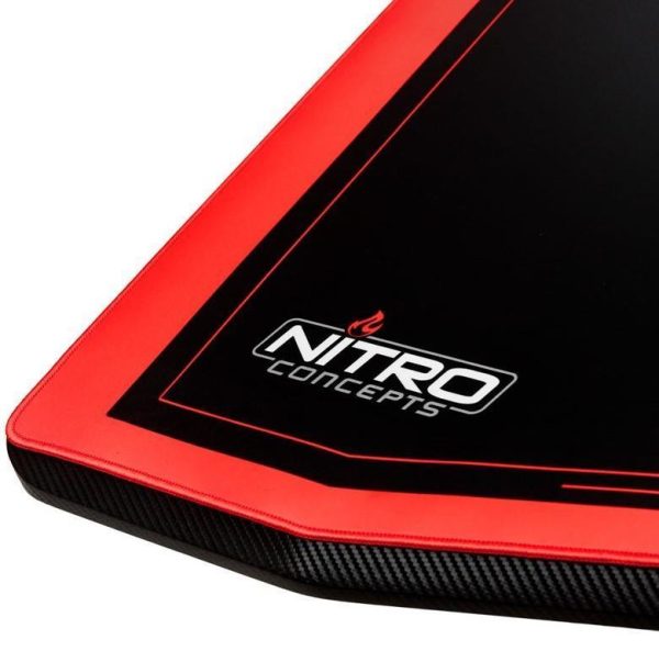 Геймърско бюро Nitro Concepts D16E, Carbon Red, Електрическо управление на височина 10