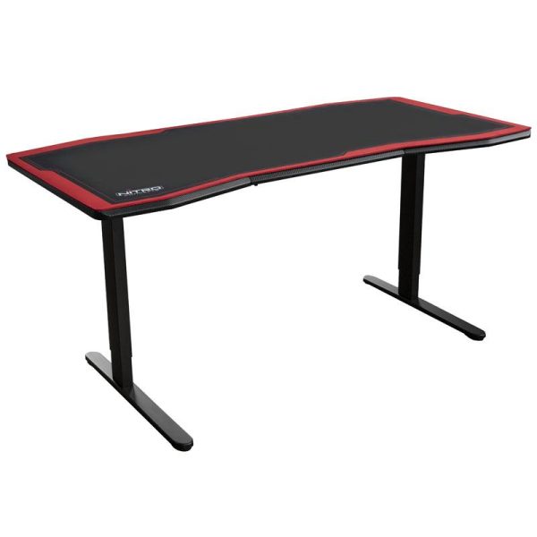 Геймърско бюро Nitro Concepts D16M, Carbon Red 2