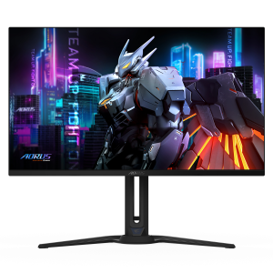 Гейминг монитор GIGABYTE AORUS FO32U2, 31.5" QD-OLED, 4K UHD, 240Hz, 0.03ms, Vesa ClearMR 13000, HDR 400, KVM 1
