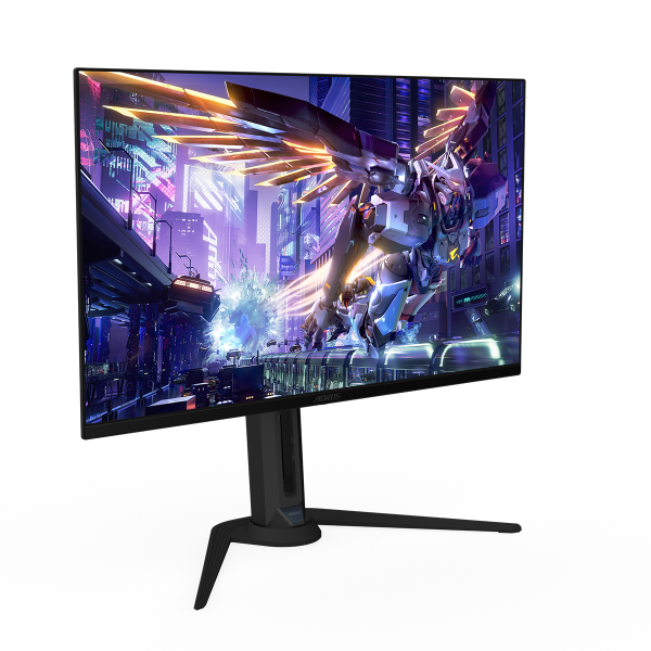 Гейминг монитор GIGABYTE AORUS FO32U2P, 31.5" QD-OLED, 4K UHD, 240Hz, 0.03ms, DP 2.1 UHBR20, Vesa ClearMR 13000, HDR 400, KVM 3