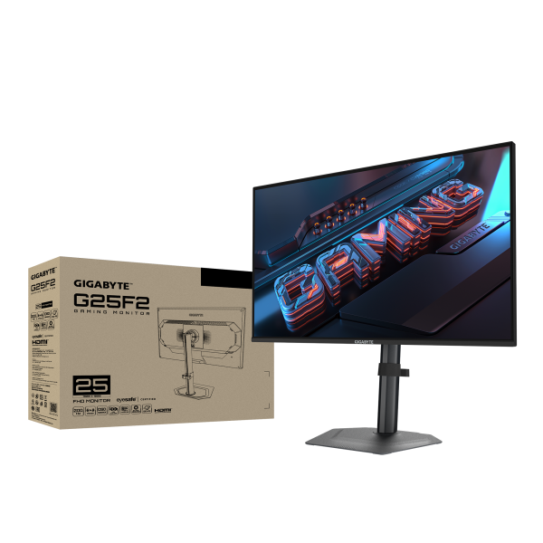 Гейминг монитор Gigabyte G25F2 - 24.5 inch SS IPS FHD (1920x1080), 200 Hz, 1 ms, HDR10 9