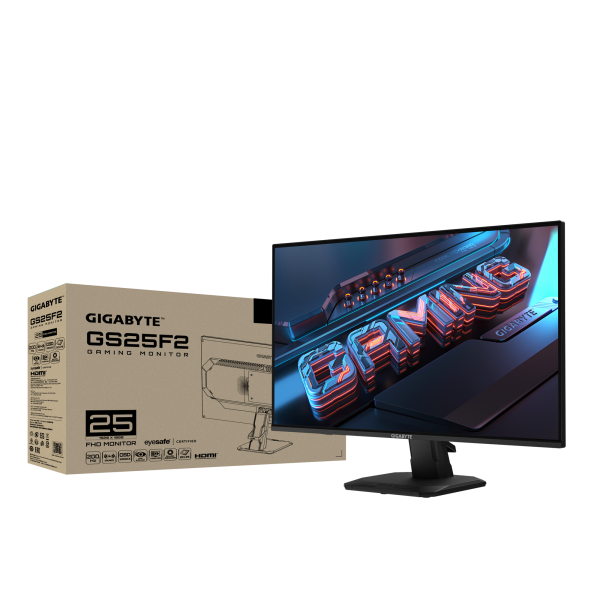 Гейминг монитор Gigabyte GS25F2 - 24.5 inch SS IPS FHD (1920x1080), 200 Hz, 1 ms, HDR10 8