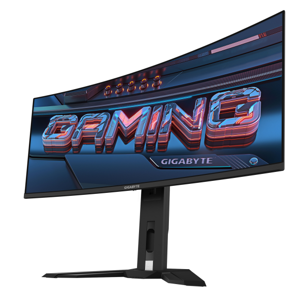 Гейминг монитор GIGABYTE MO34WQC2,QD-OLED, WQHD(3440x1440), 240Hz, 0.03ms, Vesa ClearMR 13000, HDR 400, KVM 3