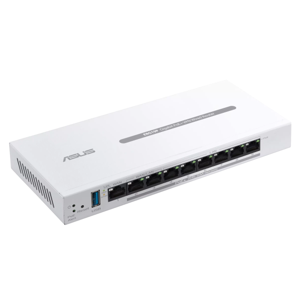 Гигабитов рутер ASUS ExpertWiFi EBG19P - PoE, 8x10/100/1000, 1xWAN Primary AiMesh 2