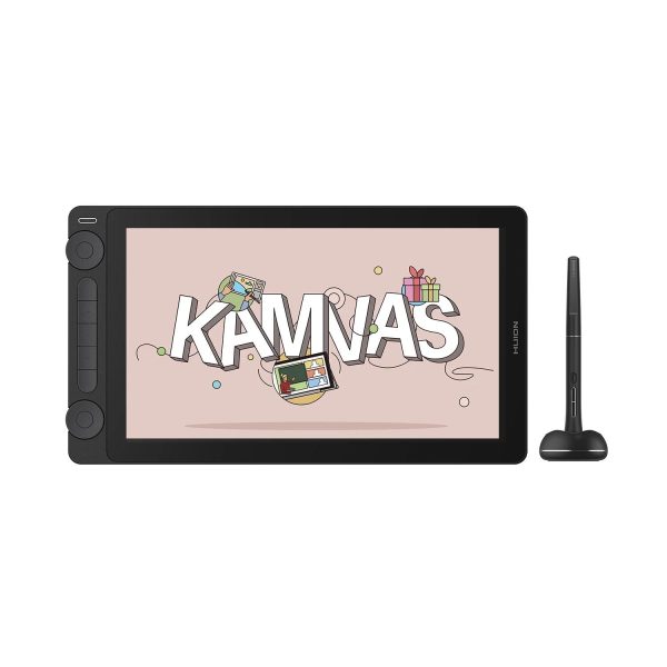Графичен дисплей таблет HUION Kamvas 13, 5080 LPI, Черен 1