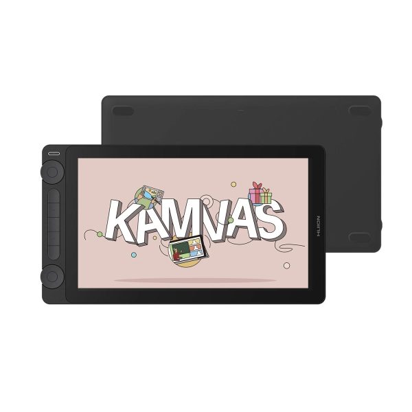 Графичен дисплей таблет HUION Kamvas 13, 5080 LPI, Черен 2
