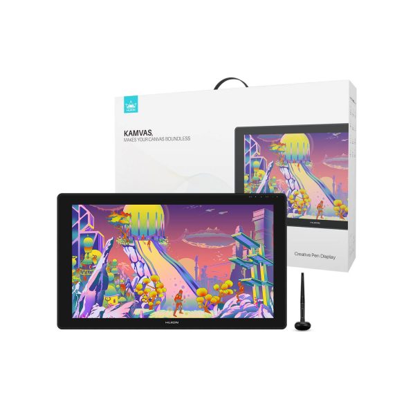 Графичен дисплей таблет HUION Kamvas 24 Plus GS2402, Тъмно сив 2