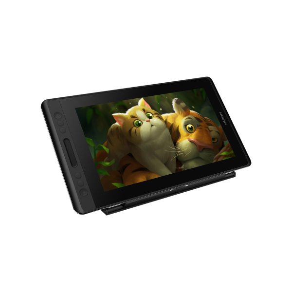Графичен дисплей таблет HUION Kamvas Pro 13, USB-C, Черен/Сребрист 2