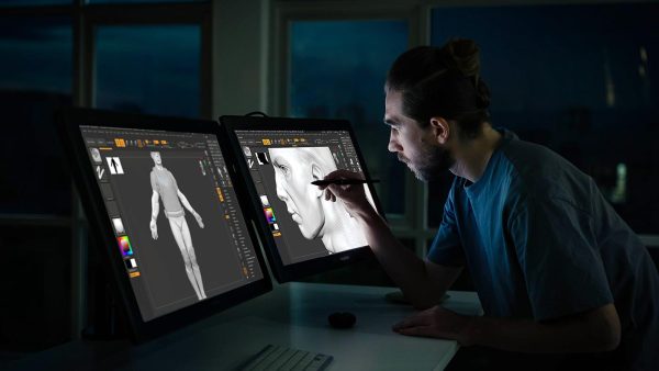 Графичен дисплей таблет HUION Kamvas Pro 24 GT2401, Черен 5